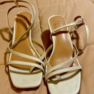 A New Day Strappy Kitten Heels